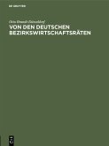 Von den deutschen Bezirkswirtschaftsräten (eBook, PDF)