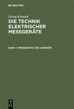 Messgeräte und Zubehör (eBook, PDF) - Keinath, Georg