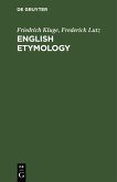 English Etymology (eBook, PDF)