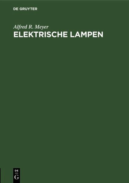 Elektrische Lampen (eBook, PDF)