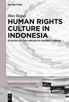 Human Rights Culture in Indonesia (eBook, PDF) - Regus, Max