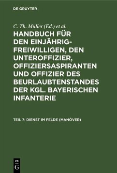 Cover Dienst im Felde (Manöver) (eBook, PDF)