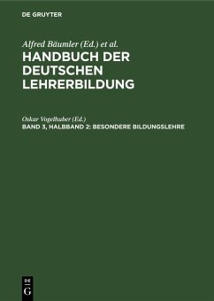 Cover Besondere Bildungslehre (eBook, PDF)