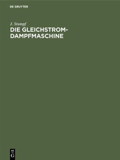 Cover Die Gleichstrom-Dampfmaschine (eBook, PDF)