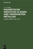 Magnetische Induktion in Eisen und verwandten Metallen (eBook, PDF)