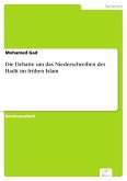 Die Debatte um das Niederschreiben des Hadit im frühen Islam (eBook, PDF)