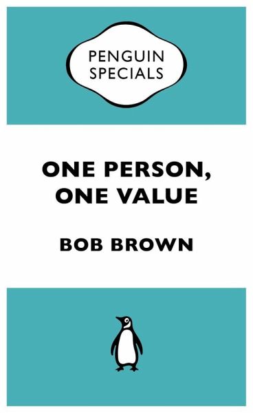 One Person, One Value: Penguin Special (eBook, ePUB) One Person, One Value: Penguin Special (eBook, ePUB)