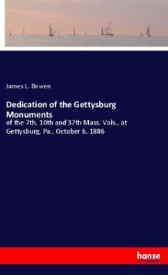 Dedication of the Gettysburg Monuments - Bowen, James L.