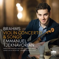 Brahms:Violinconcerto And Songs - Tjeknavorian,Emmanuel/Richter,Anna Lucia/+