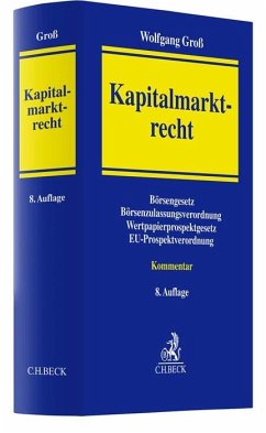 Kapitalmarktrecht - Groß, Wolfgang