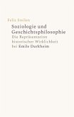 Soziologie und Geschichtsphilosophie (eBook, PDF)