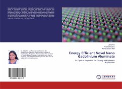 Energy Efficient Novel Nano Gadolinium Aluminate - P. K, Jisha; S. C, Prashantha; Naik, Ramachandra