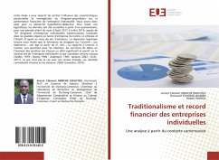 Traditionalisme et record financier des entreprises individuelles - Mimche Kouotou, Anicet Clément; Temomo Wamba, Romuald; Wanda, Robert