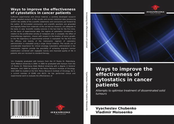 Ways to improve the effectiveness of cytostatics in cancer patients Ways to improve the effectiveness of cytostatics in cancer patients