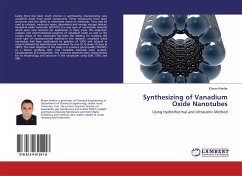 Synthesizing of Vanadium Oxide Nanotubes - Kianfar, Ehsan