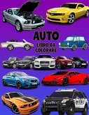 Auto libro da colorare