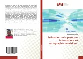 Estimation de la perte des informations en cartographie numérique