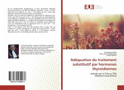 Adéquation du traitement substitutif par hormones thyroidiennes - Sidibé, El Hassane; Guillausseau, Pierre-Jean; Warnet, André