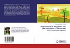 Assessment of Provision and Management of Resources