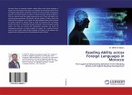 Reading Ability across Foreign Languages in Morocco