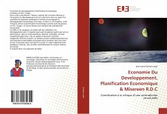 Economie Du Developpement, Planification Economique & Misereen R.D.C - Kinkela Nsabi, Jean Marie