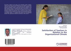 Cover Satisfaction of Teachers in Relation to the Organizational Climate