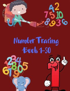 Number Tracing Book 1-50 - Sacoba, Pointed