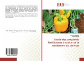 Etude des propriétés fertilisantes d'azolla sur le rendement du poivron Etude des propriétés fertilisantes d'azolla sur le rendement du poivron