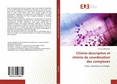 Chimie descriptive et chimie de coordination des complexes - Benjalal, Youness