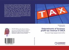 Determinants of business profit tax revenue in ERCA - Kassu Gizaw, Teklu; Bersisa, Derara