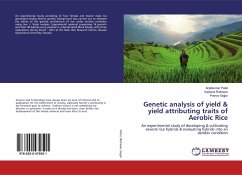 Genetic analysis of yield & yield attributing traits of Aerobic Rice - Patel, Anjalkumar; Rathawa, Kalpana; Gajjar, Pranav