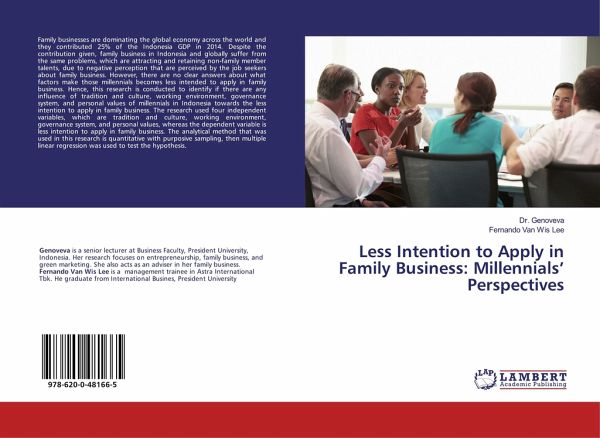 Less Intention to Apply in Family Business: Millennials' Perspectives