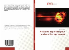 Cover Nouvelles approches pour la séparation des sources