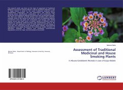 Assessment of Traditional Medicinal and House Smoking Plants - Daba, Mosisa