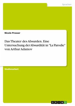 Das Theater des Absurden. Eine Untersuchung der Absurdität in 