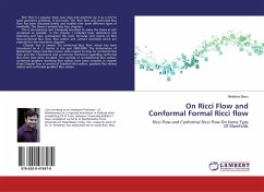 On Ricci Flow and Conformal Formal Ricci flow - Basu, Nirabhra