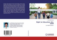 Right to Education Act, 2009 - Chandrasekarayya, T.
