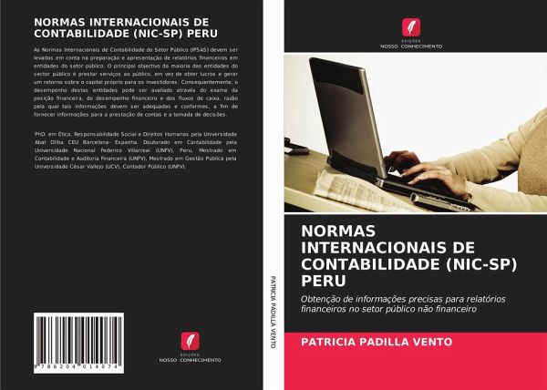 NORMAS INTERNACIONAIS DE CONTABILIDADE (NIC-SP) PERU