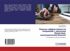Ocenka äffektiwnosti operacij s cennymi bumagami, wypuschennymi bankom - Budnikowa, Ol'ga; Minenkowa, Mariq