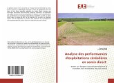 Analyse des performances d'exploitations céréalières en semis direct