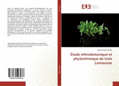 Étude ethnobotanique et phytochimique de trois Lamiaceae - Khaled Khodja, Nabyla