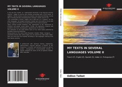 MY TEXTS IN SEVERAL LANGUAGES VOLUME II - Talbot, Odilon