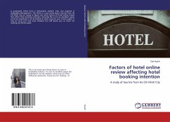 Factors of hotel online review affecting hotel booking intention - Huynh, Dai