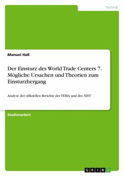 Der Einsturz des World Trade Centers 7. Mögliche Ursachen und Theorien zum Einsturzhergang - Haß, Manuel