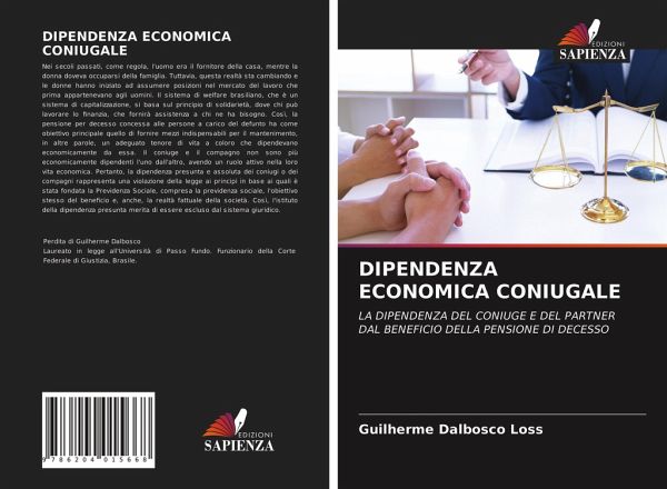 DIPENDENZA ECONOMICA CONIUGALE DIPENDENZA ECONOMICA CONIUGALE
