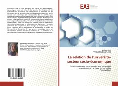 La relation de l'université-secteur socio-économique - Elafri, Nedjwa; Kadri Assia, Lalmi Abdallah; Souad, Sassi Boudemagh