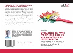 Evaluación de PVAc modificado para su uso en la firma de revestimiento