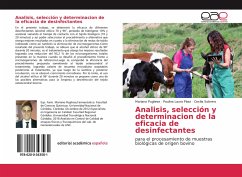 Analisis, selección y determinacion de la eficacia de desinfectantes - Pugliese, Mariano; Páez, Paulina Laura; Sobrero, Cecilia