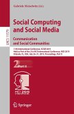 Social Computing and Social Media. Communication and Social Communities (eBook, PDF)