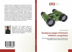 Cover Quelques pages d'histoire militaire congolaise